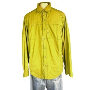REI Fishing Hiking Nylon Shirt Vented Long Sleeve New without Tags Men's Size M